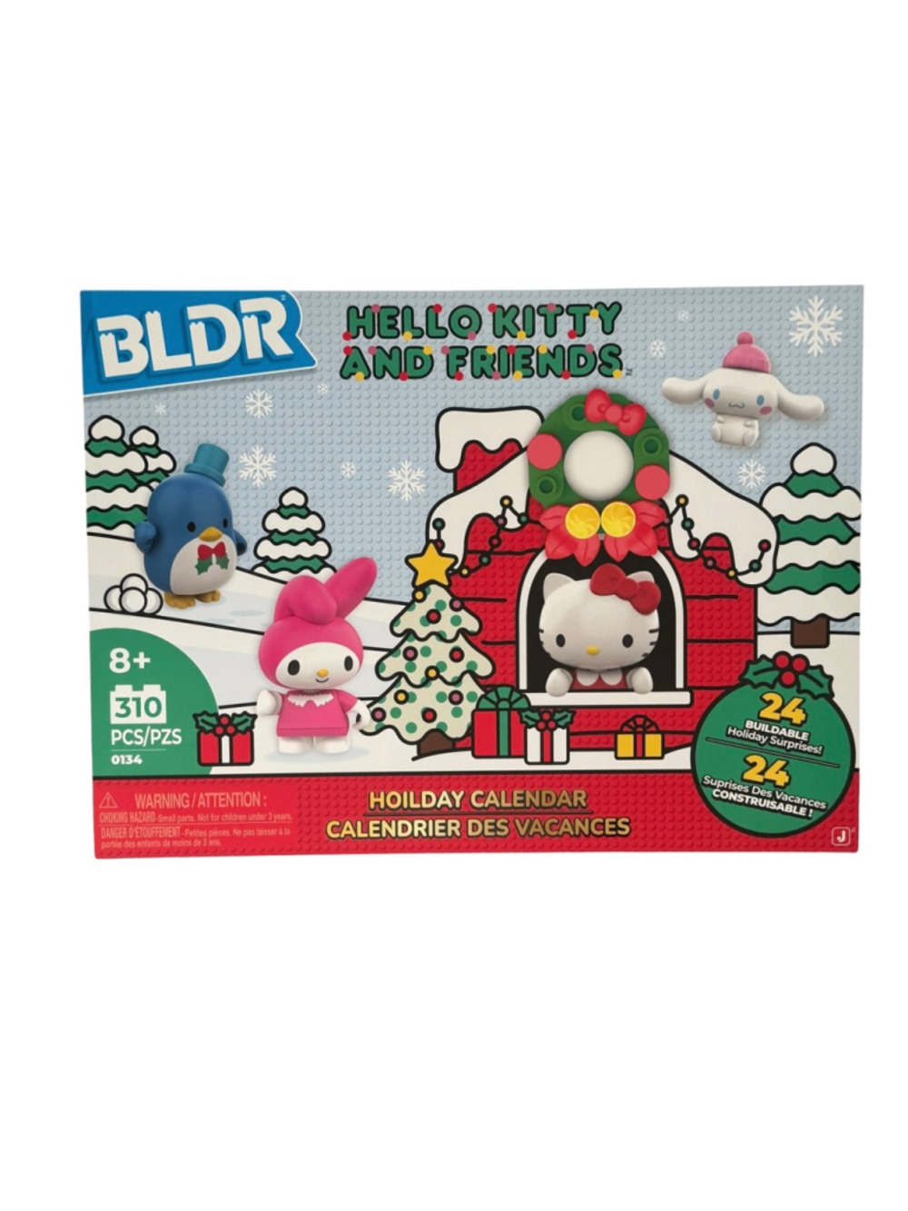 New Hello Kitty Advent Calendar BLDR, 24 surprises, Hello kitty and friends